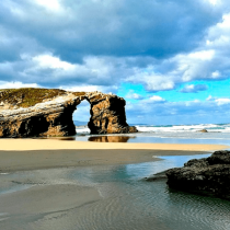 La playa de catedrales con SharinGalicia